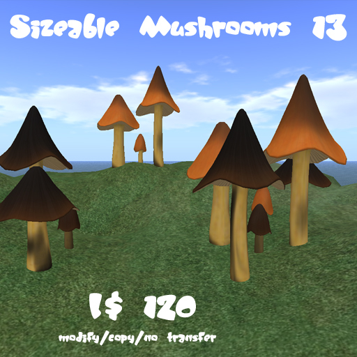 Sizeable Mushrooms 13
