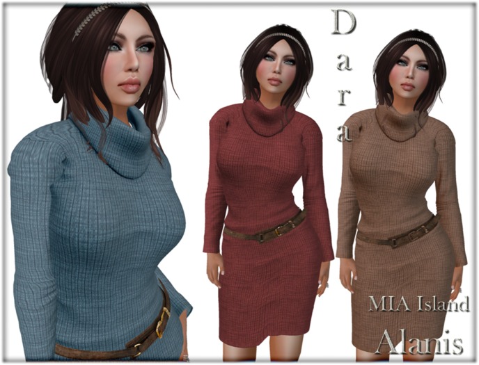 flattering sweater dress