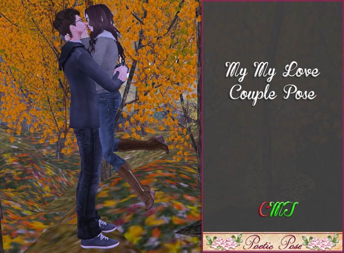Fall in Love couples pose set