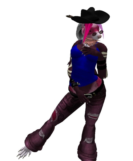 [Azteca] Blue Female Tanktop