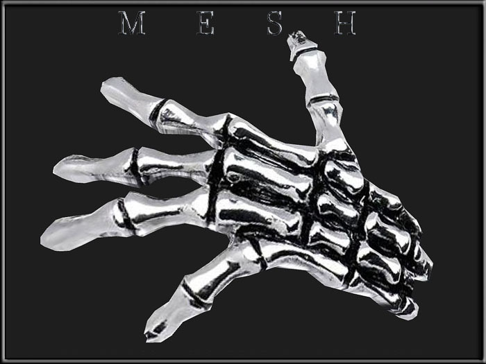 T-3D Creations [ Skeleton Silver For Accessory ] MESH - Full Perm