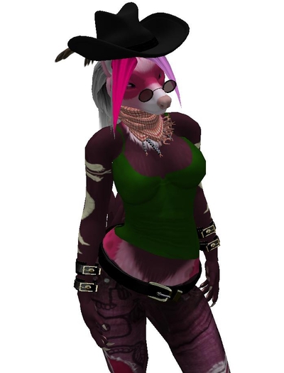 [Azteca] Green Female Tanktop