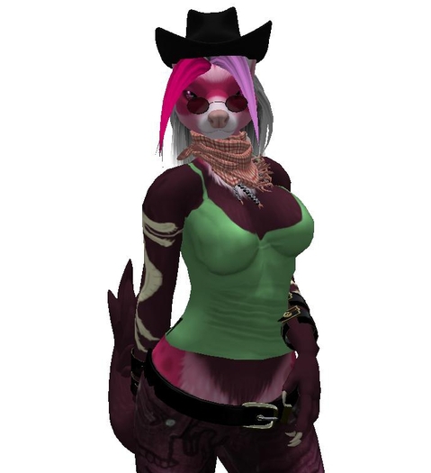 [Azteca] Pastel Green Female Tanktop