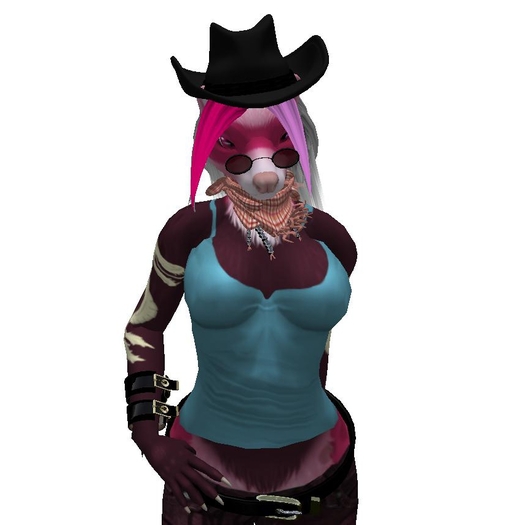 [Azteca] White Female Tanktop