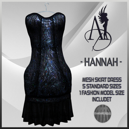 AD-Hannah-mesh skirt-blackglitter