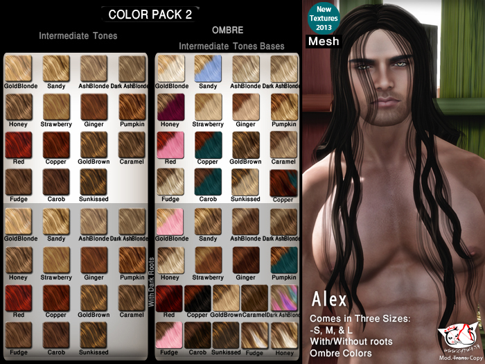 ^;^CaTwA^;^ Mesh Alex Hair [2]