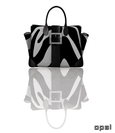 {Opal}Zebra Yellow Tote Bag