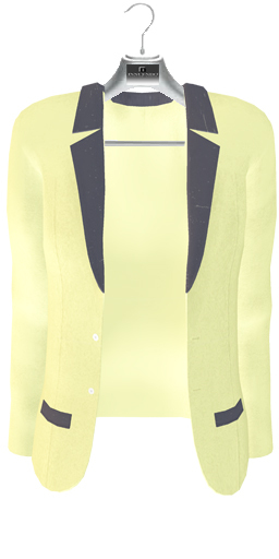 *ONIRICO* LEMON ZEST by INNUENDO Italian Style BLAZER