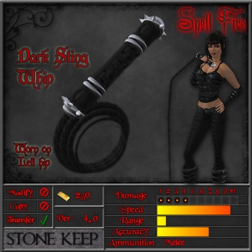 )<SF>( Dark Sting Whip