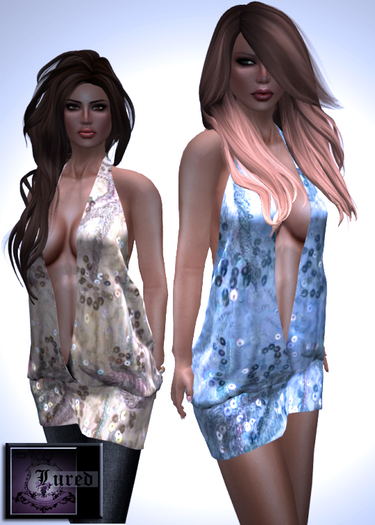 .:LURED:.  Halter Dress/Top Asian Demo .:MESH:.