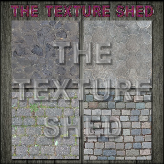 4 Cobble textures (Cobbles SET2)
