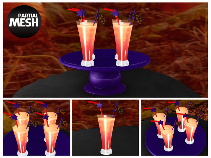 Halloween - Cocktail Tray [Partial Mesh]