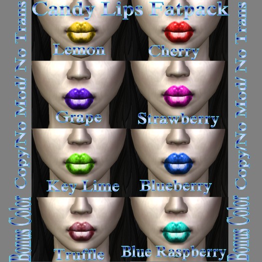 *Bad Juju* Candy Lips Fatpack