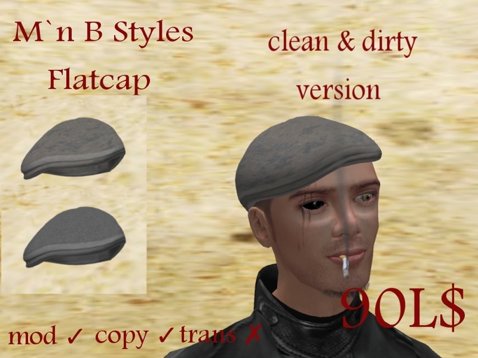 *~M`n B~* Flatcap (Box)