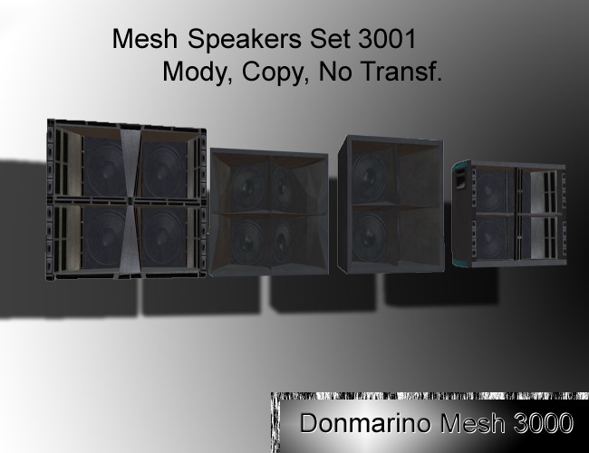 3001 Mesh Speakers Gruppo