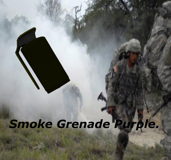 Smoke Grenade Purple