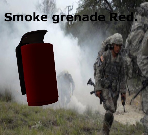 Smoke Grenade Red