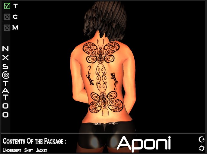 Aponi Tattoo : : : NXS TATOO : : :