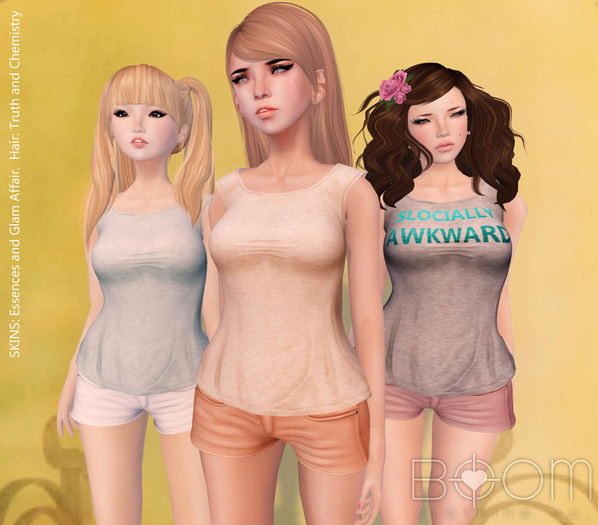 *BOOM* Traveler Tee (peach)