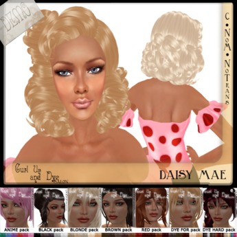 Second Life Marketplace - Cu&D -Daisy Mae- Blonde Shades-Buttercream