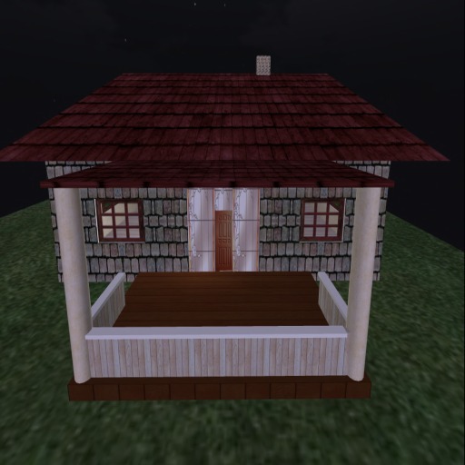 Cobblestone house 29 prims