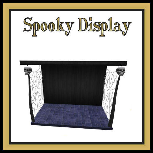 Spooky Horse Stall Display