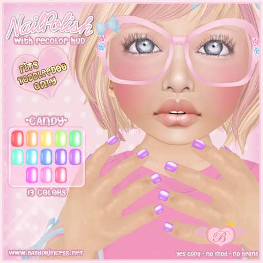 :*BABY*: ToddleeDoo NAILS - Candy
