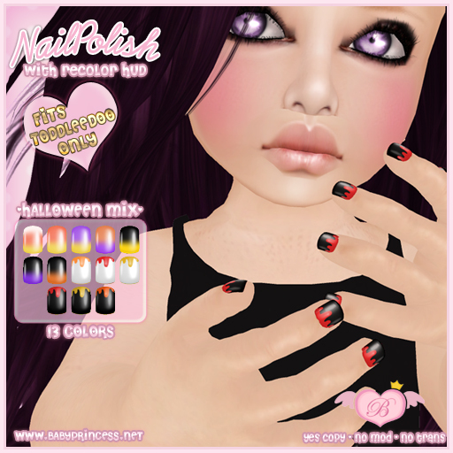 :*BABY*: SWEETIE NAILS {gloves+tat layer} :*PRINCESS*: 