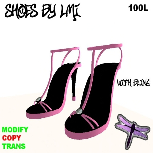 Pink&Black Shoes