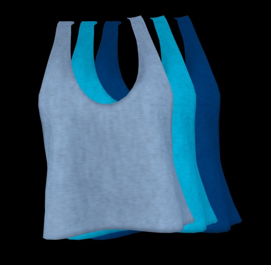 [Cisne] Chill Tank Top ~Blues