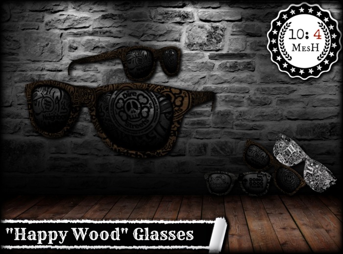 *10: 4 ~ MesH ~ Novelty Shades ~ Happy Wood ~ 