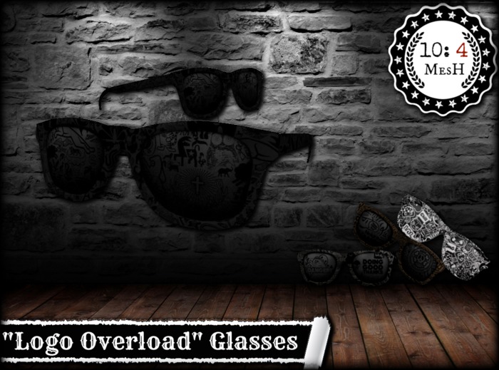 *10: 4 ~ MesH ~ Novelty Shades ~ Logo Overloaded ~ 