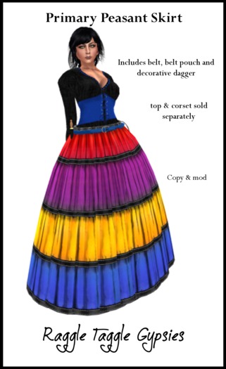 RTG Primary Peasant Skirt