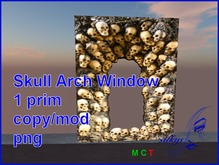 Skull Arch Window