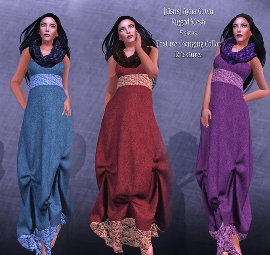 [Cisne] Ayna Gown~Violet