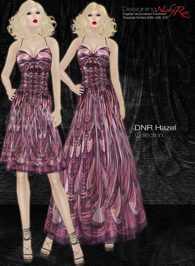 *DNR* Hazel Collection Peach Grape