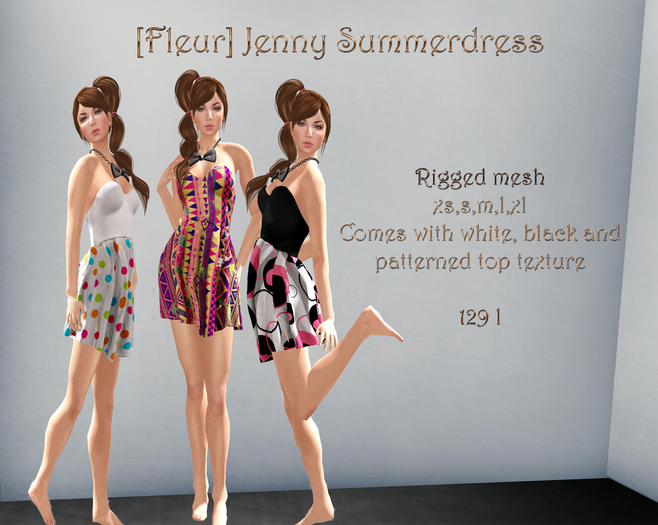 [Cisne] Jenny Dress DEMOS