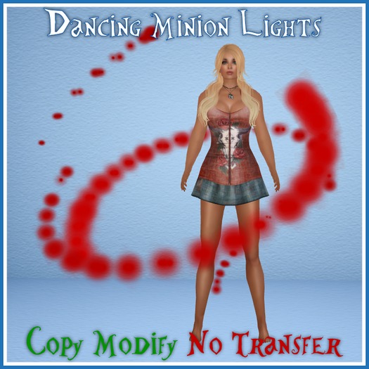 Dancing Minion Lights- Rainbow pk