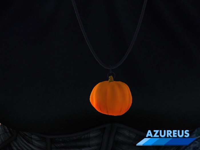 {Azureus} Pumpkin Necklace