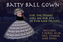 *Royal Ragamuffins Batty Ballgown for TD