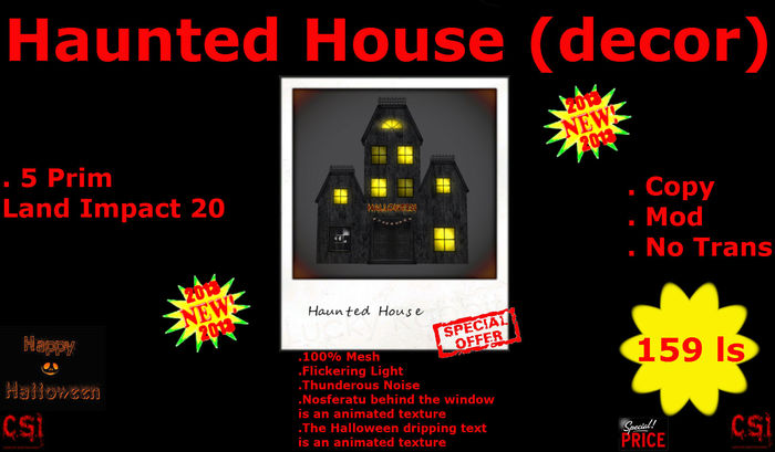 Haunted House (decor) (box)