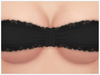 Vendor bandeau top black black