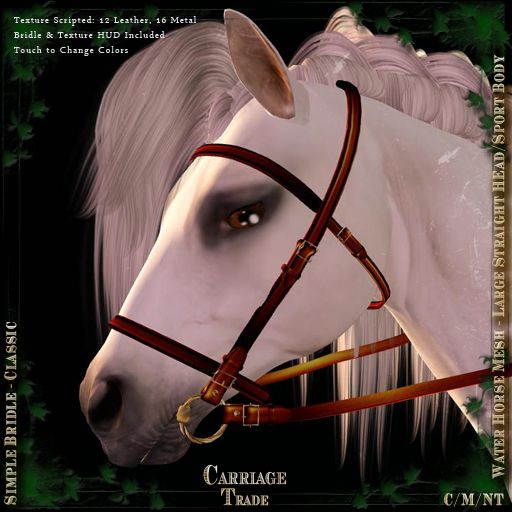 @CT@ Simple Bridle WHM-L BOXED Classic