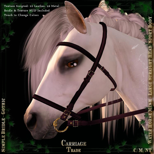 @CT@ Simple Bridle WHM-L BOXED 