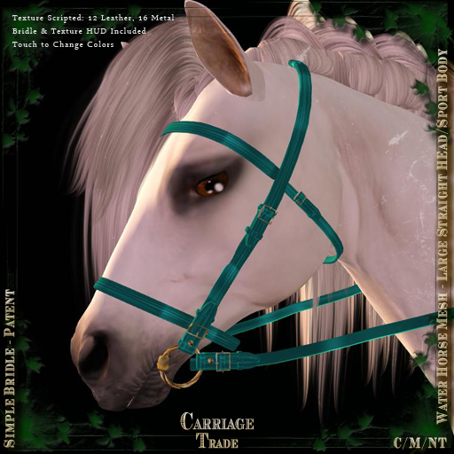 @CT@ Simple Bridle WHM-L BOXED Patent