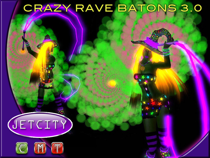 JETCITY - Crazy Rave Batons 3.0