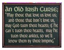 Irish Curse Sign