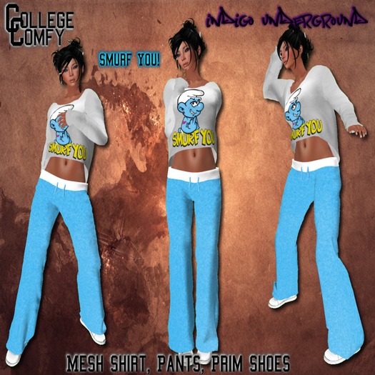 College Comfy (Smurf You!)