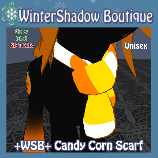 +WSB+ Candy Corn Scarf (BOXED)
