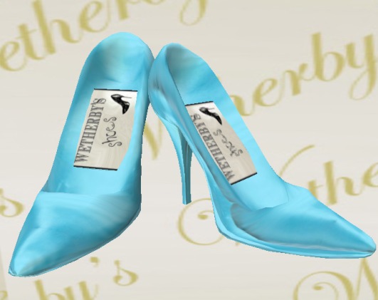 #475 Wetherby's Rachel Dress - Stilettos - Blue
